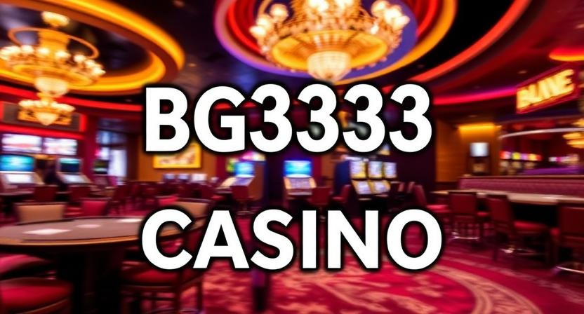 BG3333 casino online gaming interface