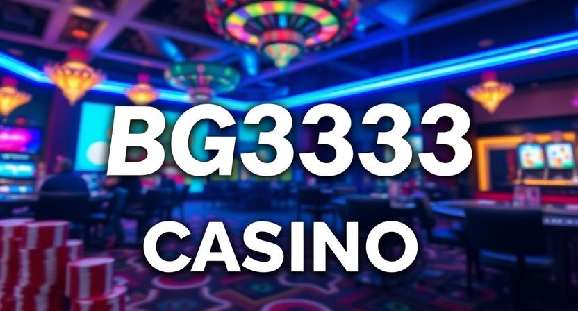 Variety of slot machines available on BG3333
